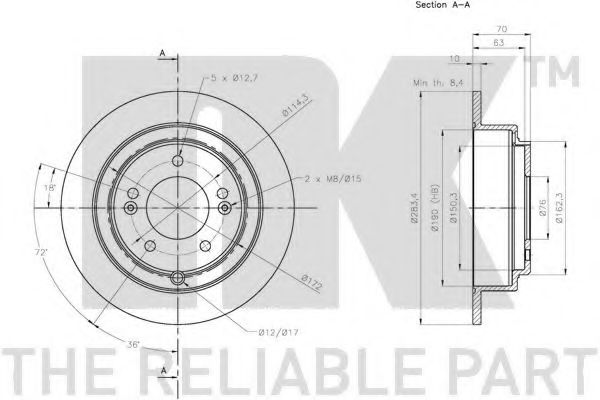 Disc frana 2