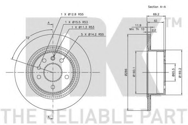 Disc frana 2