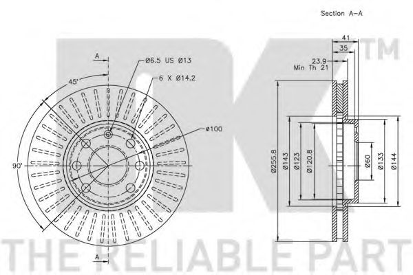 Disc frana 2