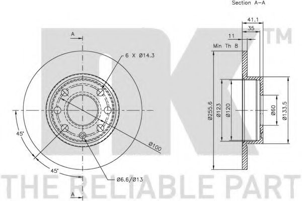 Disc frana 2