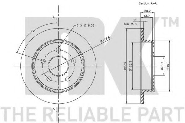 Disc frana
