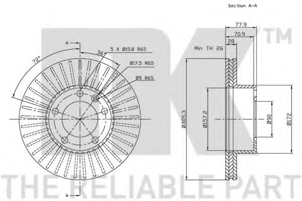 Disc frana 2