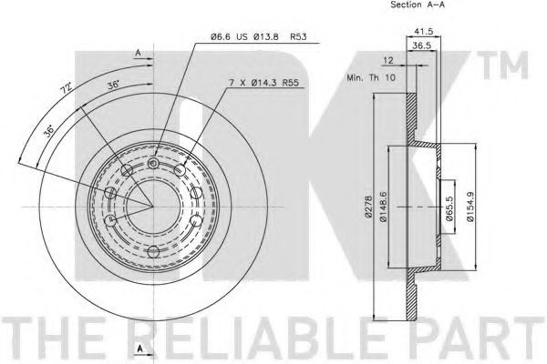 Disc frana 2
