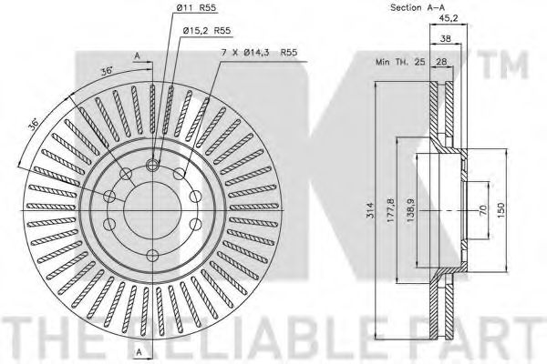 Disc frana 2