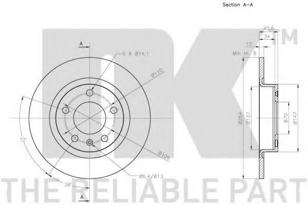 Disc frana 2