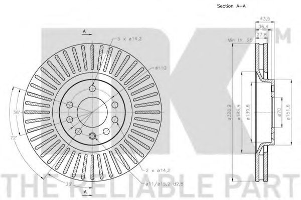 Disc frana 2