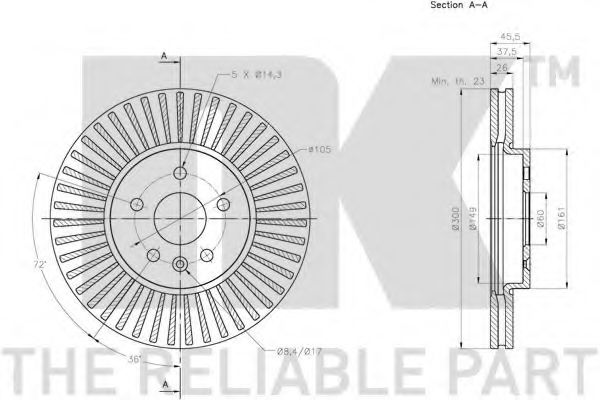 Disc frana 2