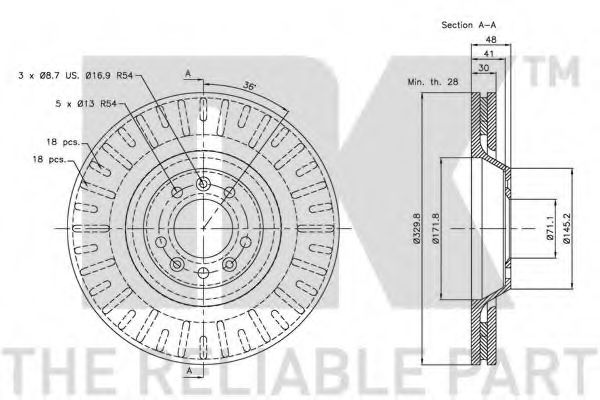 Disc frana 2