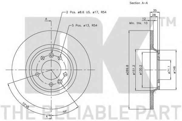 Disc frana 2