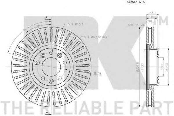 Disc frana 2