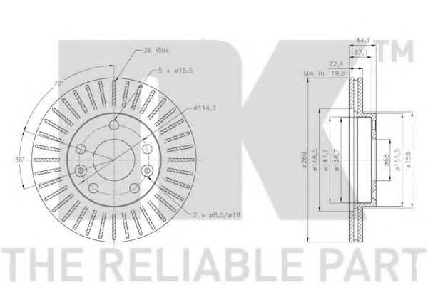 Disc frana