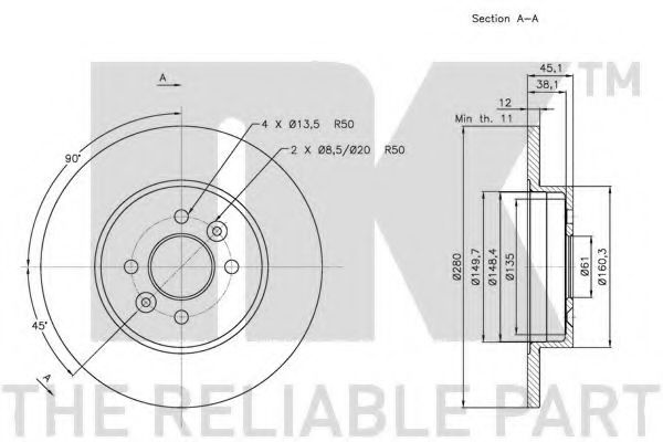 Disc frana