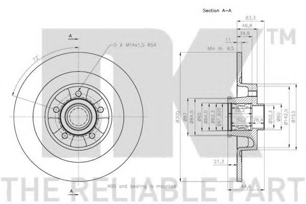 Disc frana 1