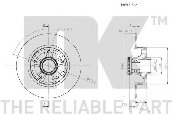 Disc frana