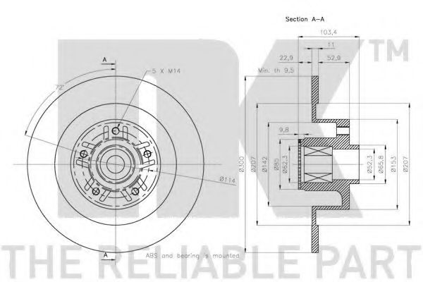 Disc frana