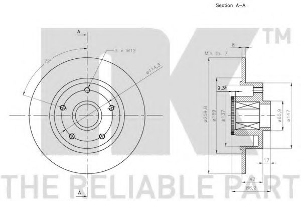 Disc frana