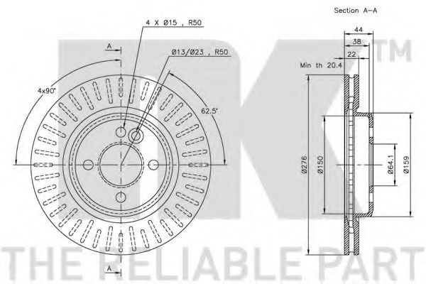 Disc frana 2