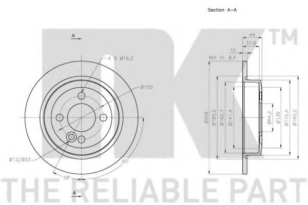 Disc frana