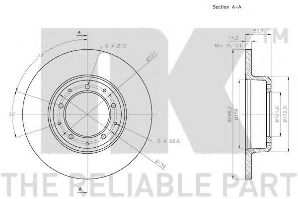 Disc frana 2