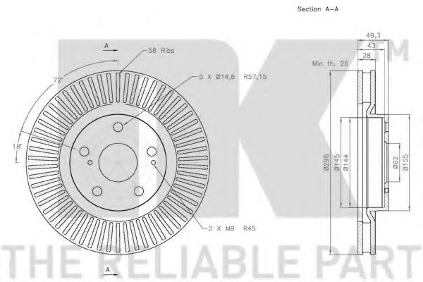 Disc frana 2