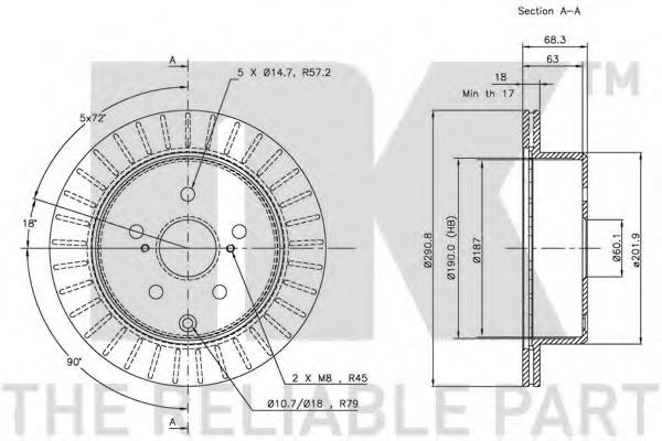 Disc frana 1
