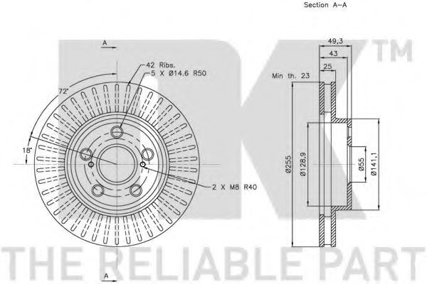 Disc frana