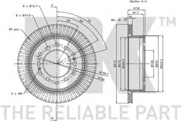 Disc frana 2