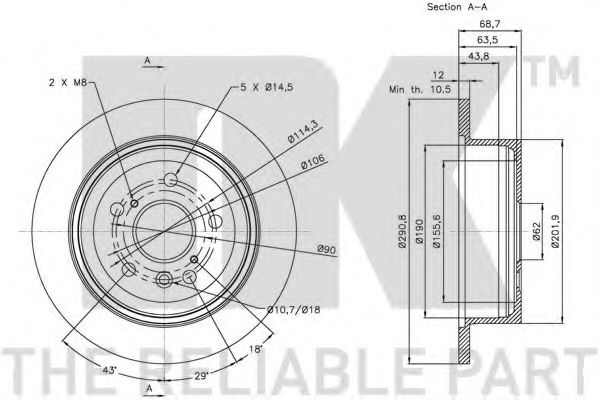 Disc frana 2