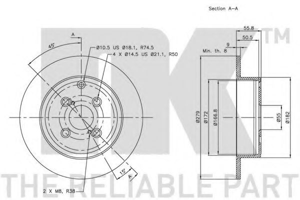 Disc frana