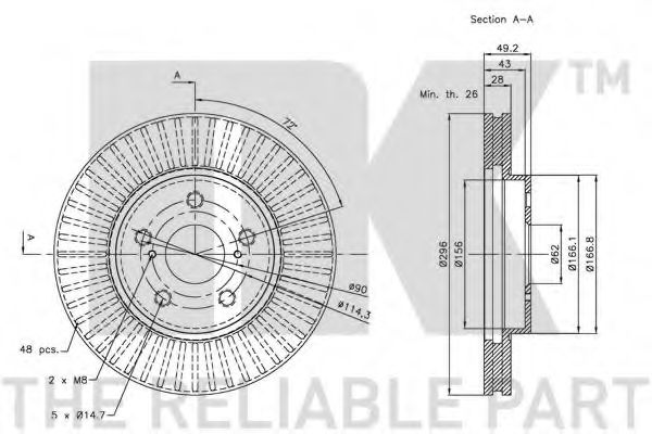 Disc frana