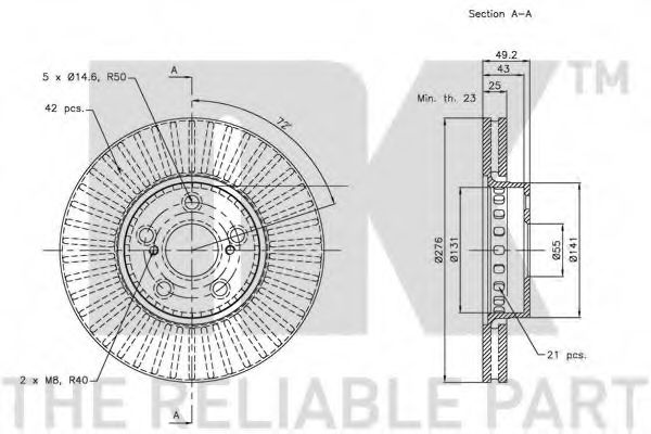 Disc frana 2
