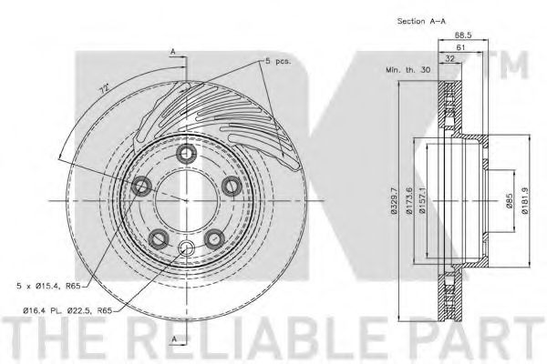 Disc frana 2