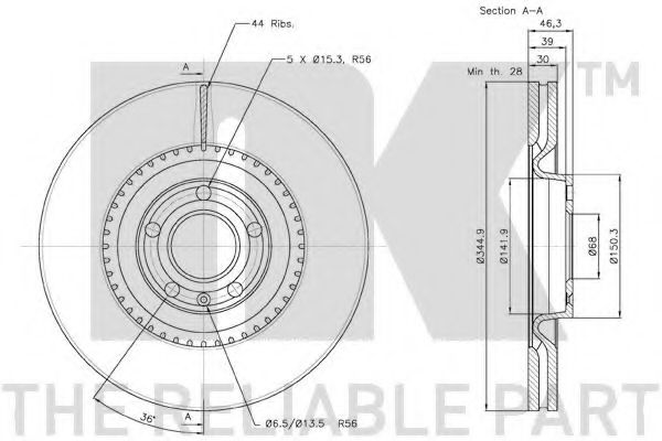 Disc frana 2