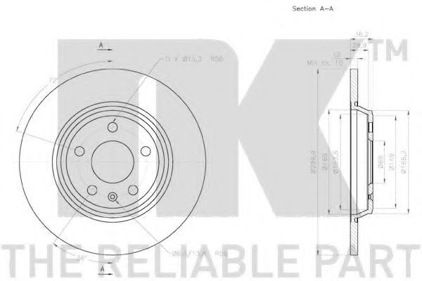 Disc frana 2
