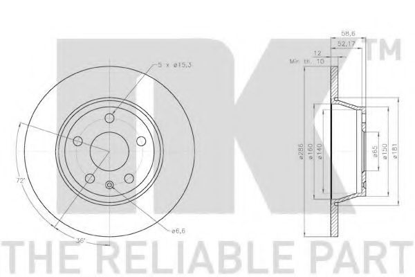 Disc frana