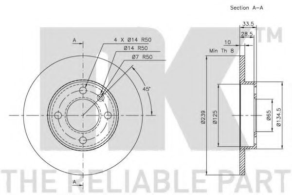 Disc frana 2