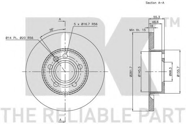 Disc frana 2