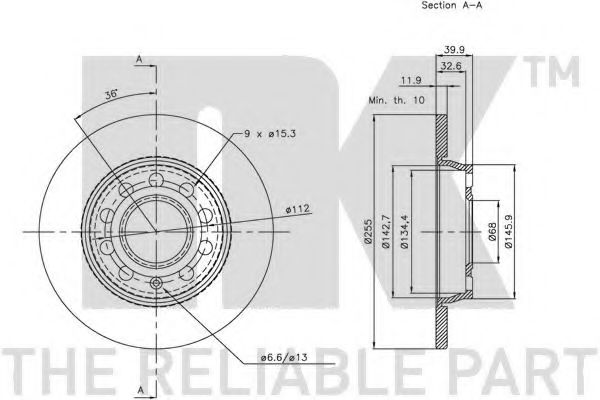 Disc frana 2