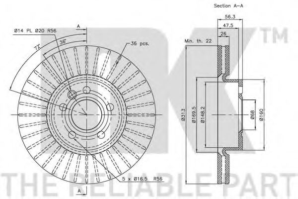 Disc frana 2