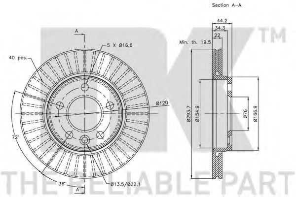 Disc frana 2