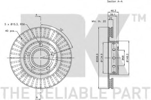Disc frana