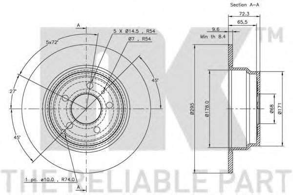 Disc frana 2