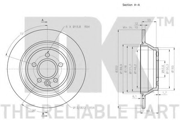 Disc frana 2