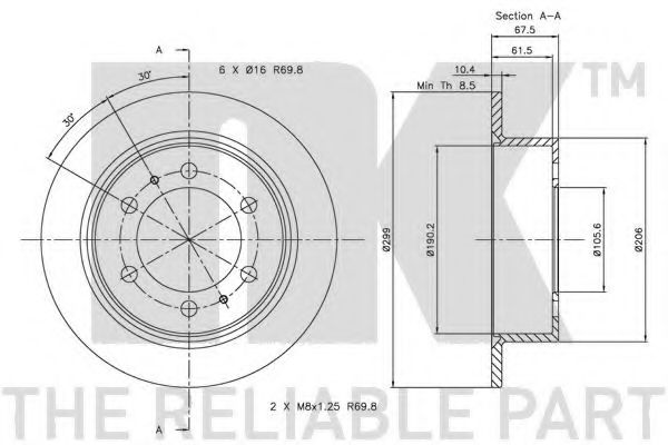 Disc frana 2