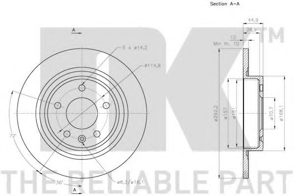 Disc frana 2