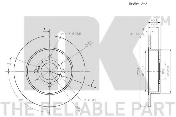 Disc frana 2