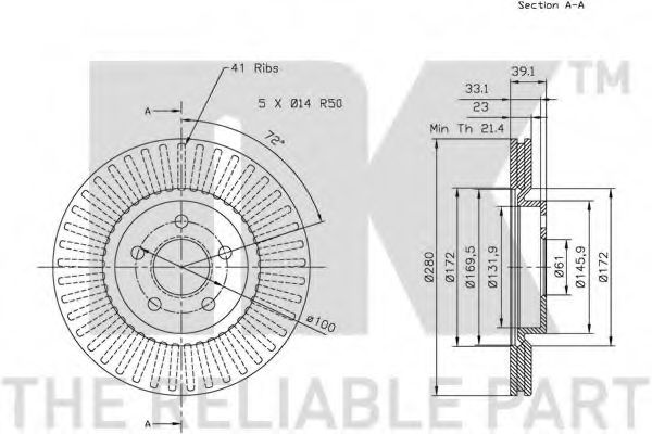 Disc frana