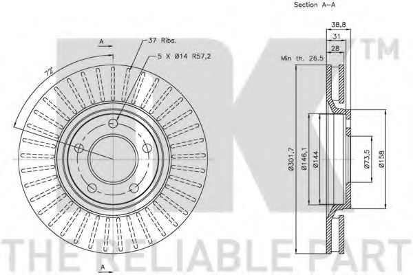 Disc frana
