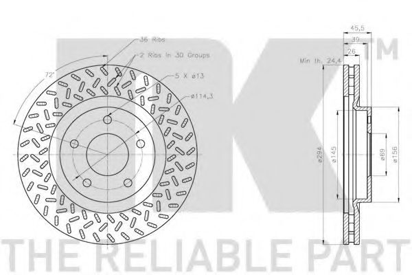 Disc frana