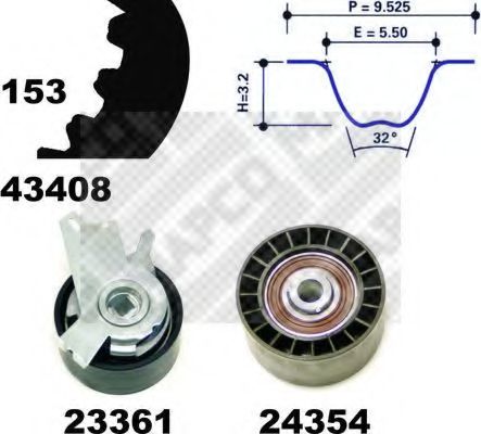 Set curea de distributie